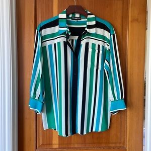 Karl Lagerfeld Chic Striped Top